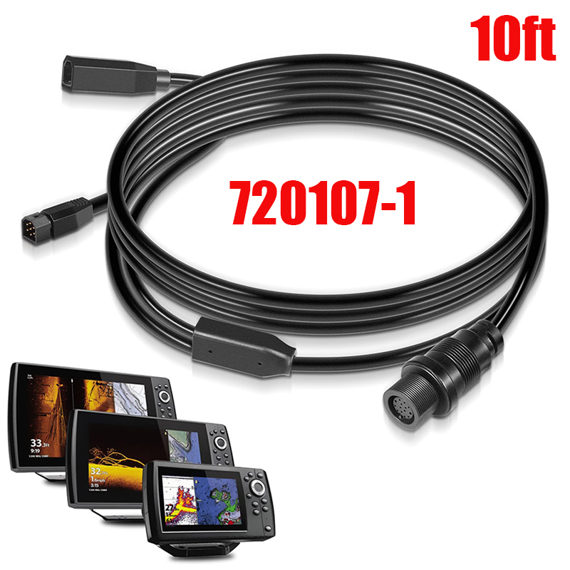 Fish Finder Cable - Cable adaptador de transductor 720107-1 de