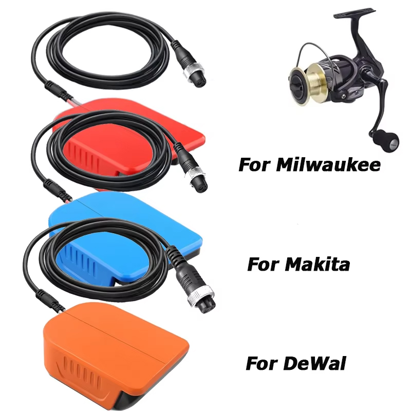 Fish Finder Battery - Nuevo adaptador portátil para carretes de
