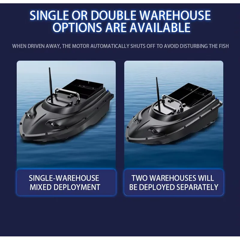 Fishing Gps - Barco Cebador para Pesca de Carpas,