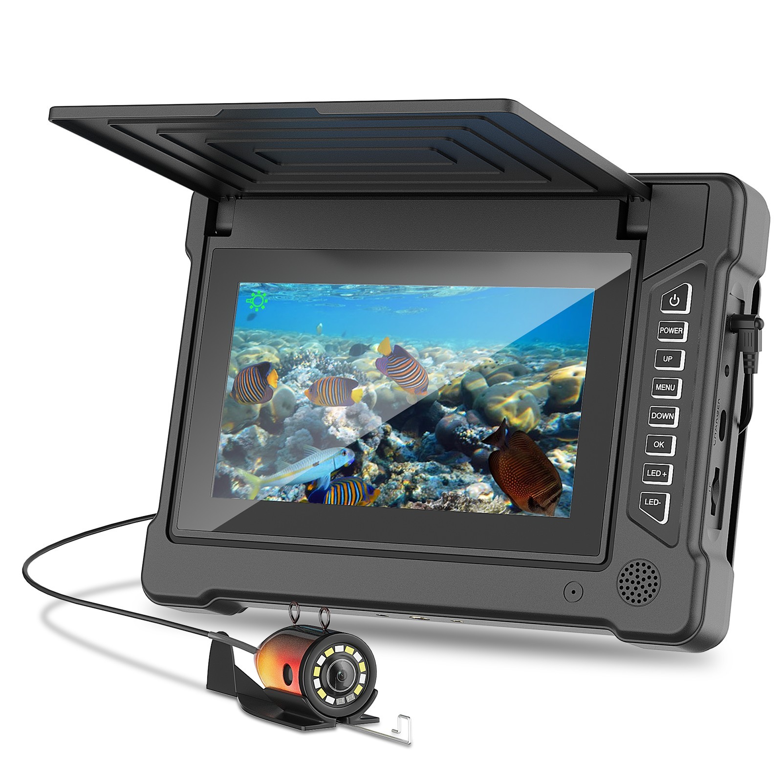 Fish Finder Cable - Cámara de Pesca Submarina de 7