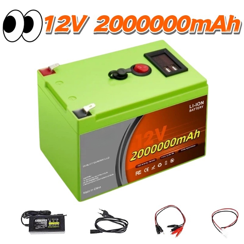 Fish Finder Charger - Batería de Litio Recargable LiFePO4 de