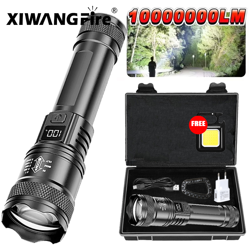 Fishing Light - Linterna LED ultrabrillante, linterna táctica con
