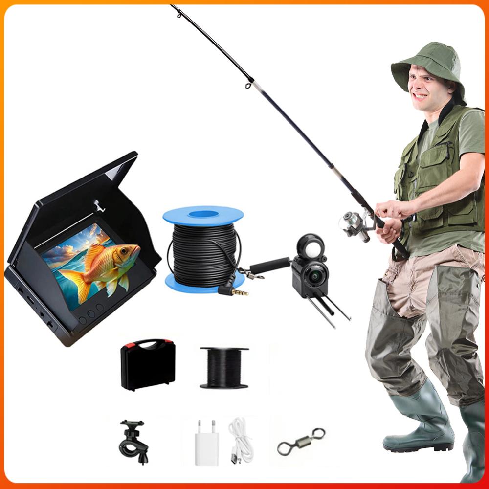 Fish Finder Portable - Cámara de Pesca Submarina con Monitor