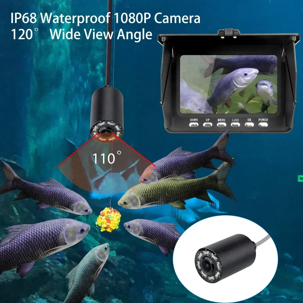 Buscador de peces pantalla LCD - Fish Finder Cable reseña y precio