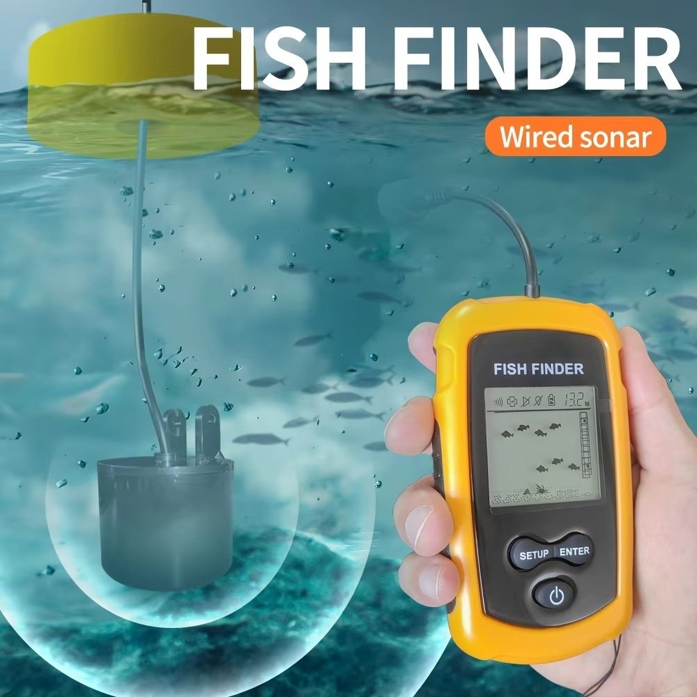 Buscador de Peces Portátil con - Fish Finder Portable reseña y precio