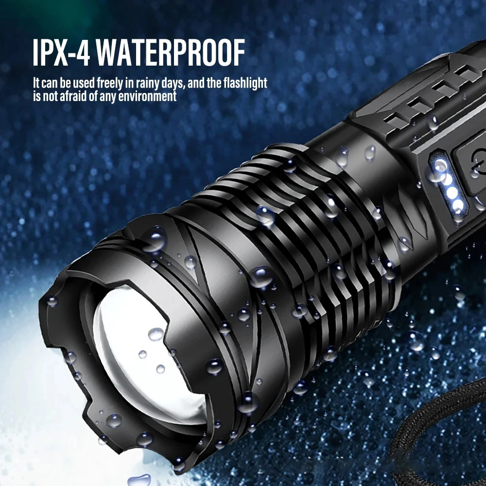 Potente linterna LED, luz de C - Fishing Light reseña y precio