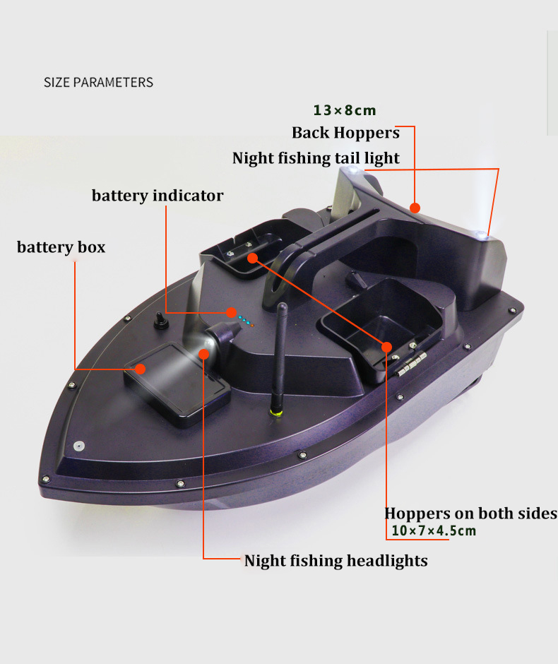 GPS RC Bait Boat buscador de p - Fish Finder Gps reseña y precio