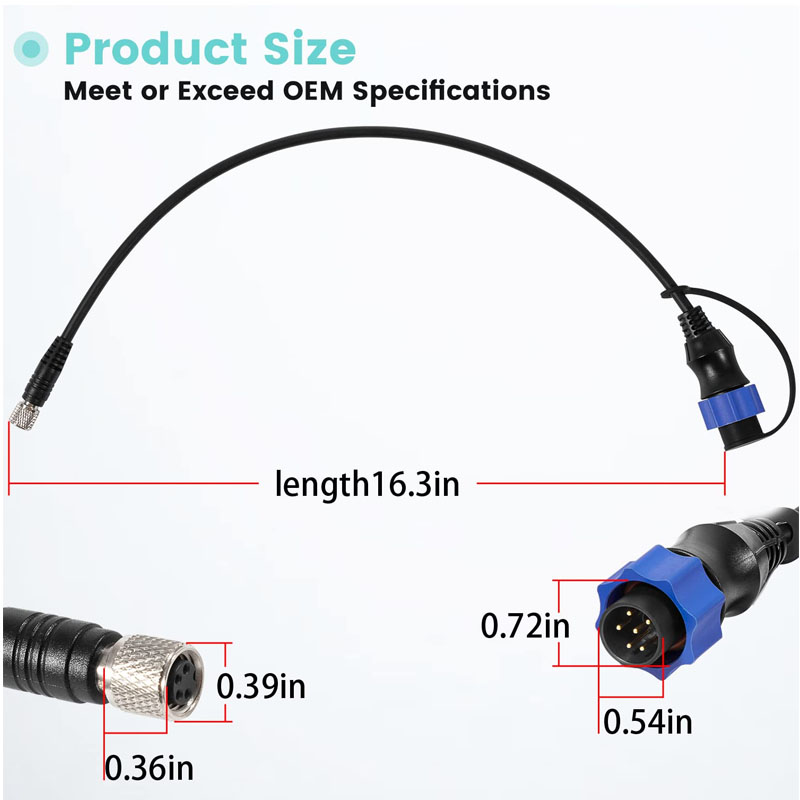 1852060 , 29594, MKR-US2-10 So - Fish Finder Cable reseña y precio