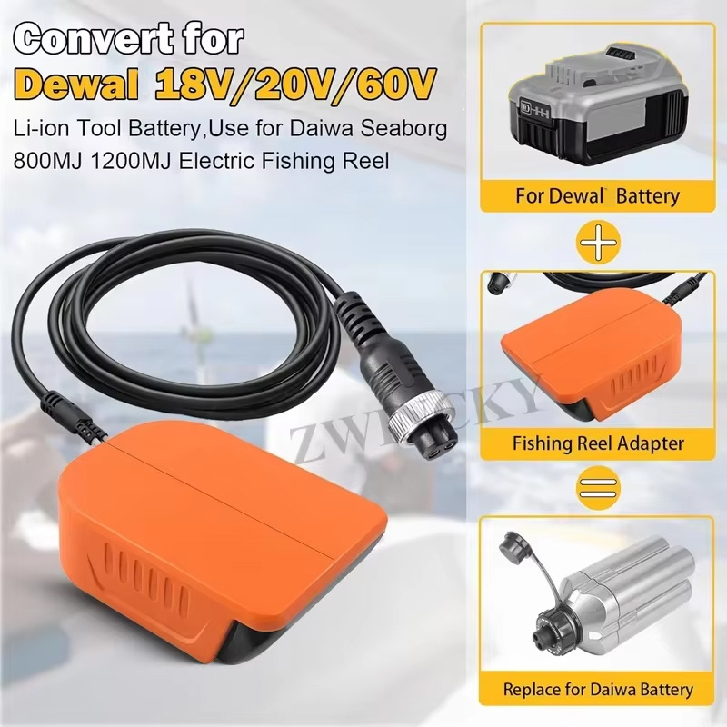 Nuevo adaptador portátil para  - Fish Finder Battery reseña y precio