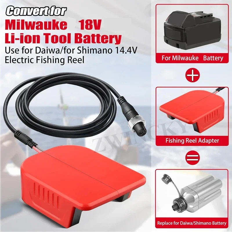 Nuevo adaptador portátil para  - Fish Finder Battery reseña y precio