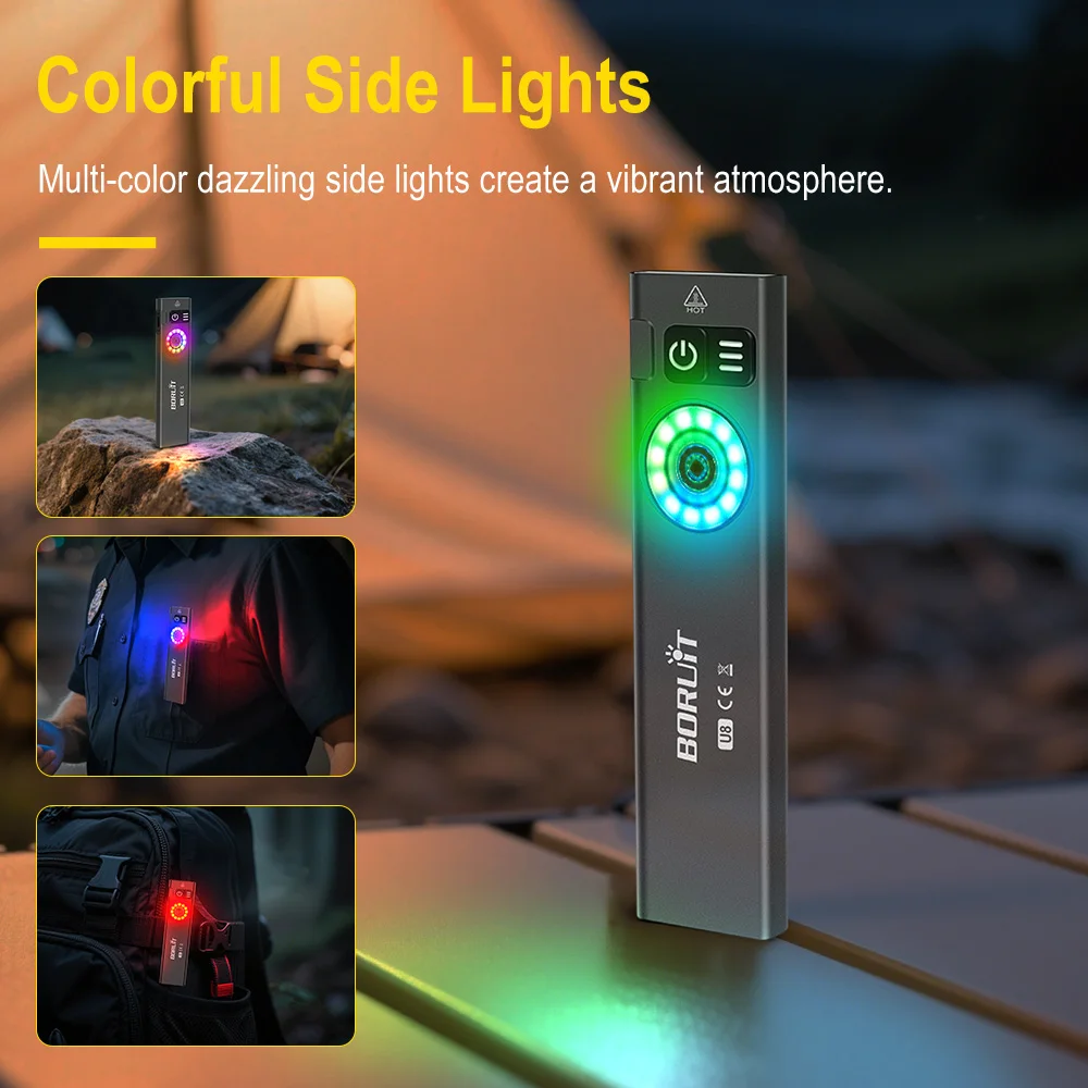 BORUiT U8 650LM EDC linterna L - Fishing Light reseña y precio