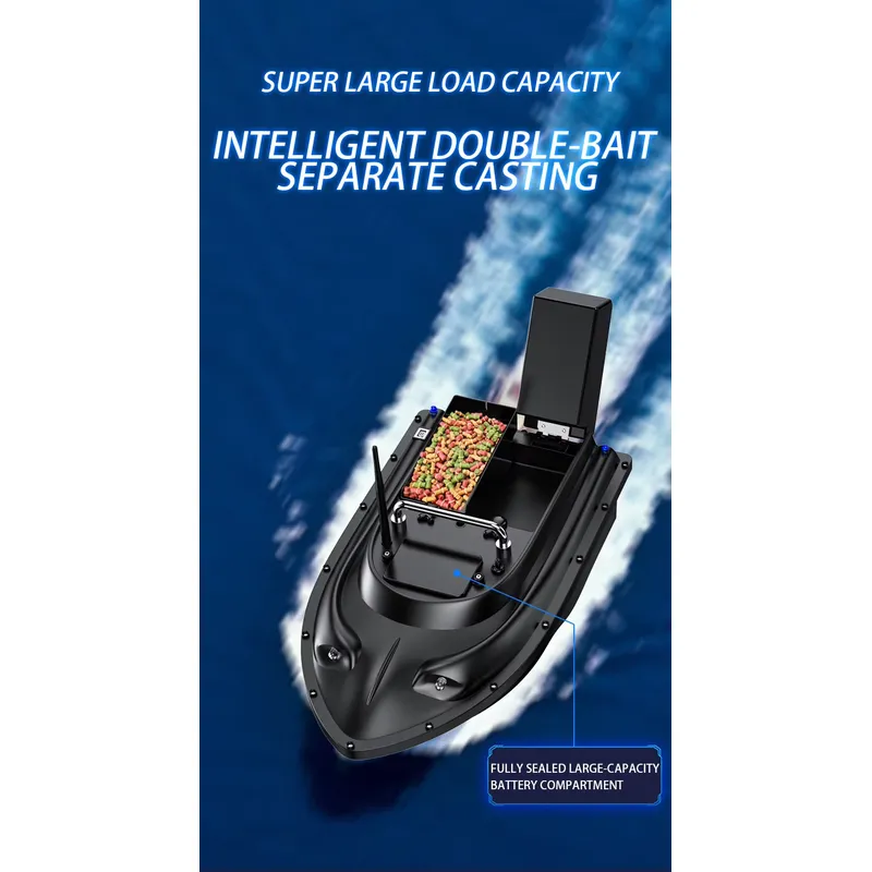 Barco Cebador para Pesca de Ca - Fishing Gps reseña y precio