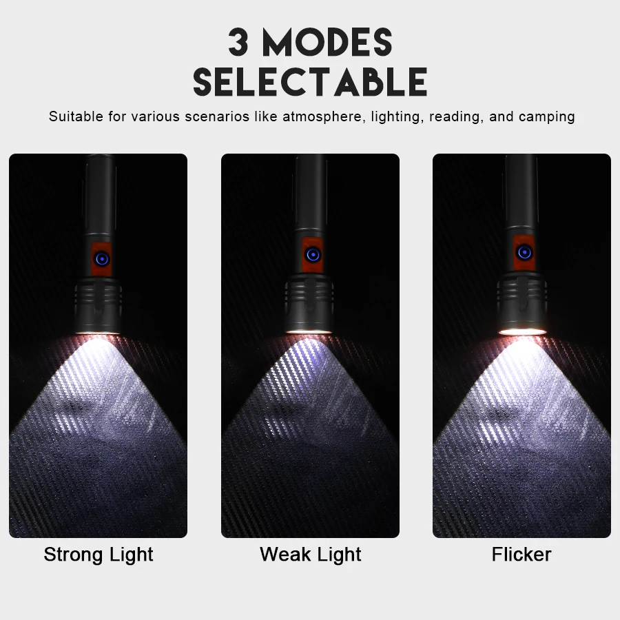 Linterna LED de alta potencia, - Fishing Light reseña y precio
