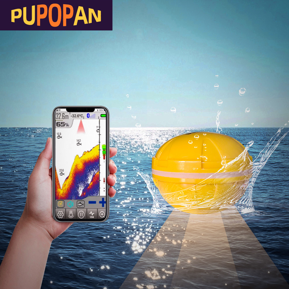 PUPOPAN 100M nuevo teléfono in - Fish Finder Gps reseña y precio