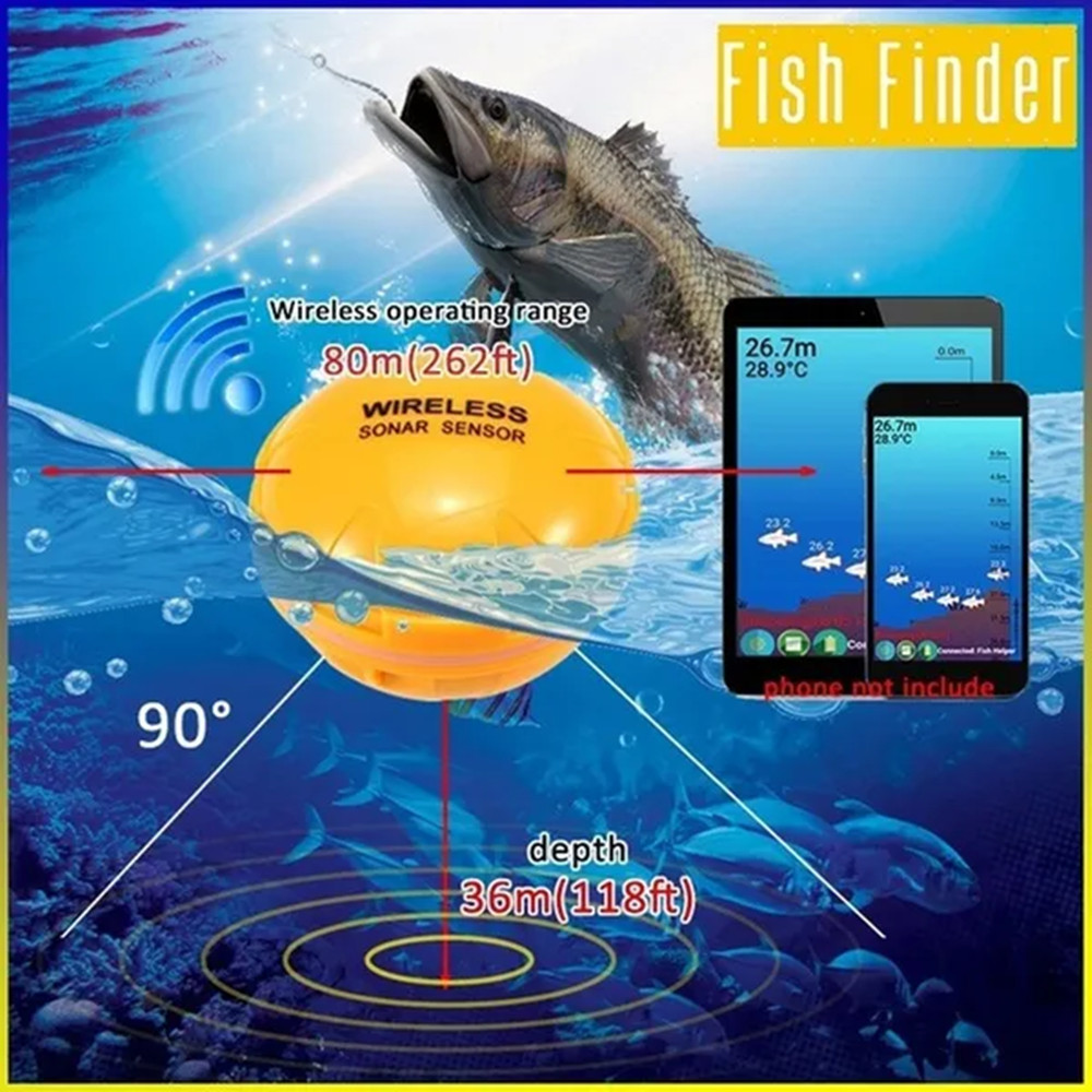 PUPOPAN 100M nuevo teléfono in - Fish Finder Gps reseña y precio