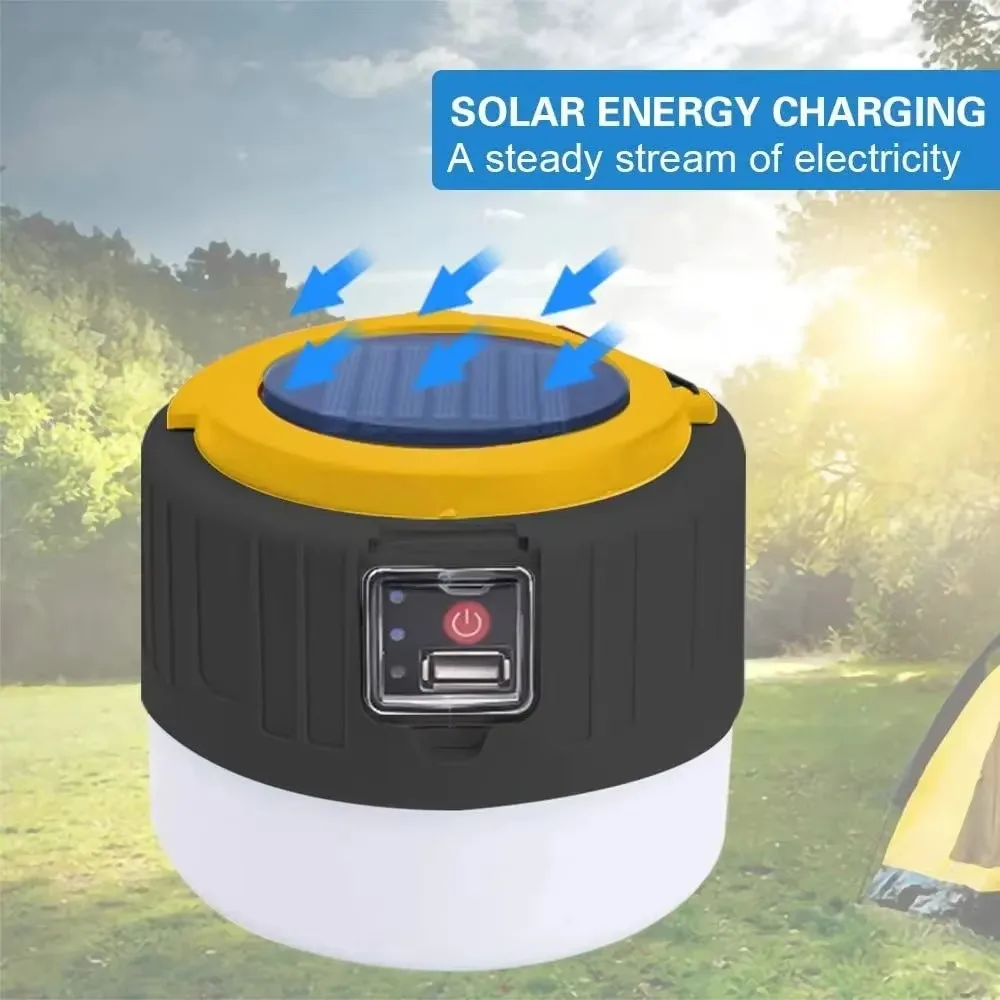 Linterna Solar para acampar, l - Fishing Light reseña y precio