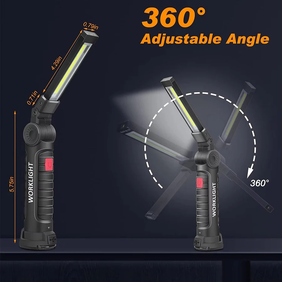 Linterna de luz de trabajo mag - Fishing Light reseña y precio