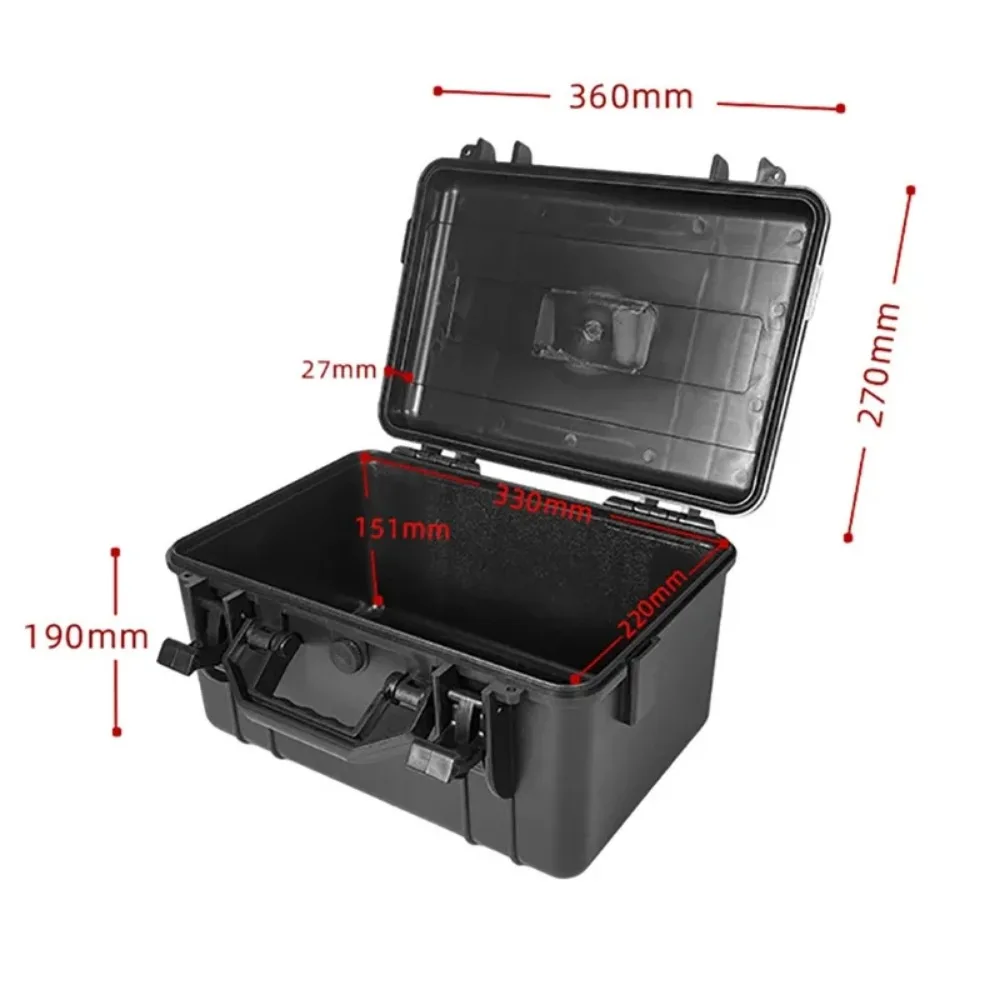 Caja de herramientas de plásti - Fish Finder Case reseña y precio