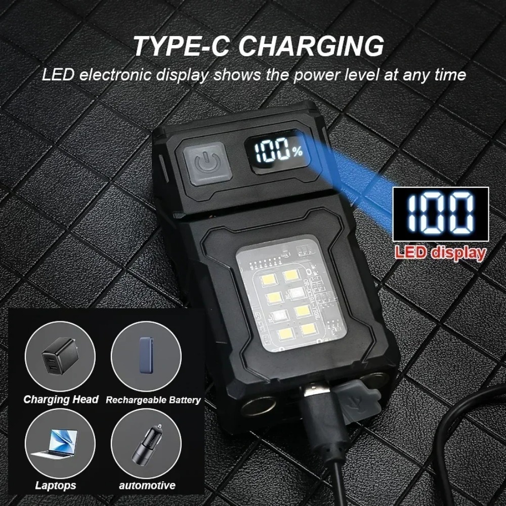 180 °   Linterna LED Giratoria - Fishing Light reseña y precio