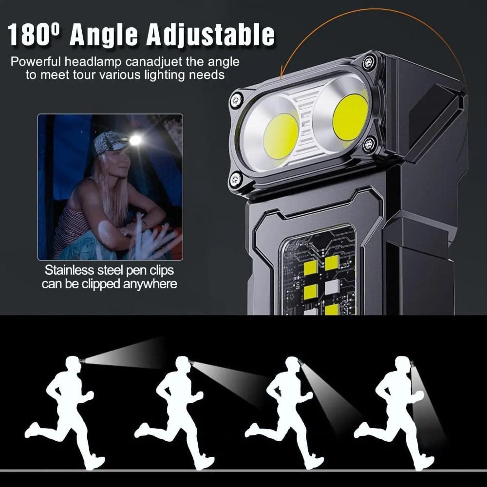 180 °   Linterna LED Giratoria - Fishing Light reseña y precio
