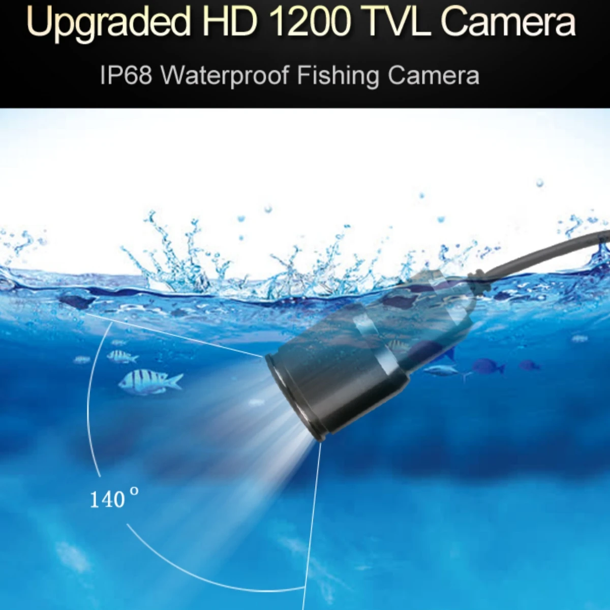 Cámara de pozo subacuática con - Fishing Camera reseña y precio