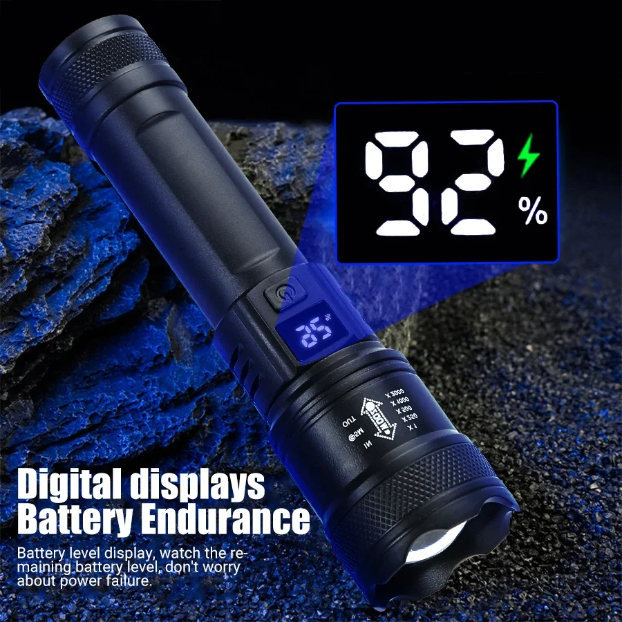 Linterna LED potente con panta - Fish Finder Battery reseña y precio