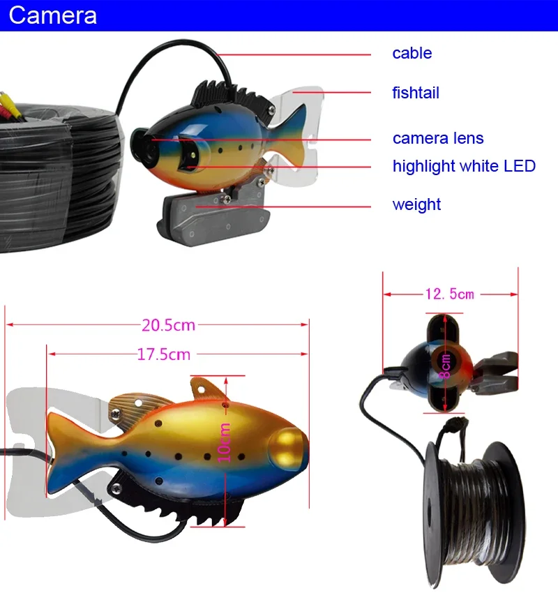 SY801 Sistema de monitoreo bus - Fish Finder Case reseña y precio