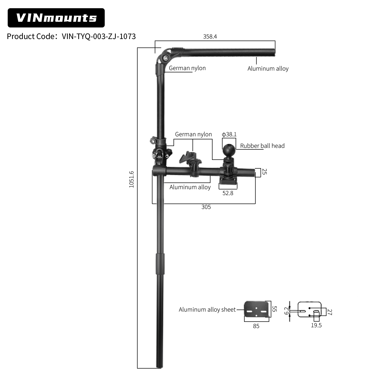 Soporte para Caña de Pescar co - Fish Finder Mount reseña y precio