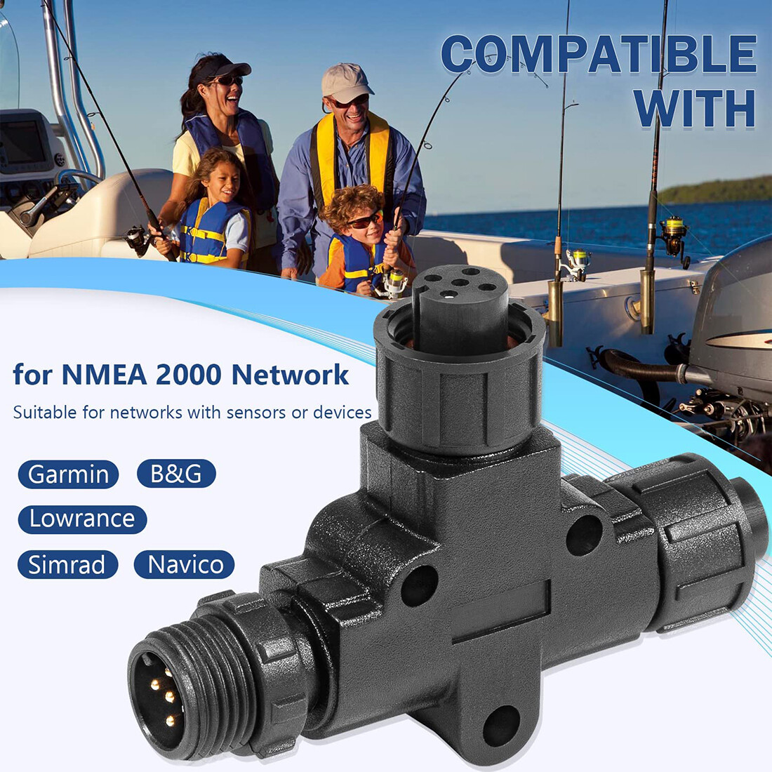 Conector en T Micro-C NMEA 200 - Fish Finder Cable reseña y precio