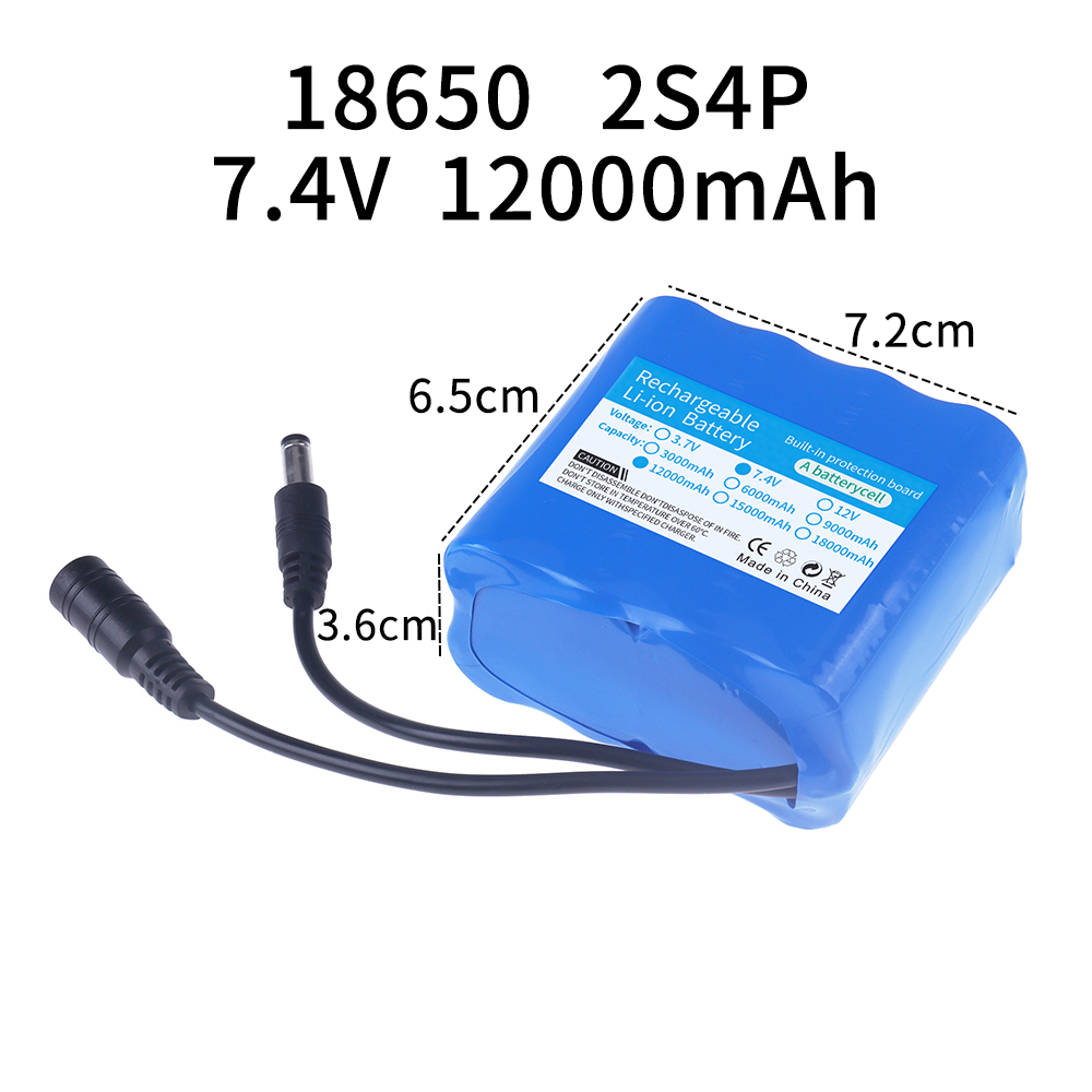 Batería de 7,4 V, 3000mah/6000 - Fish Finder Charger reseña y precio