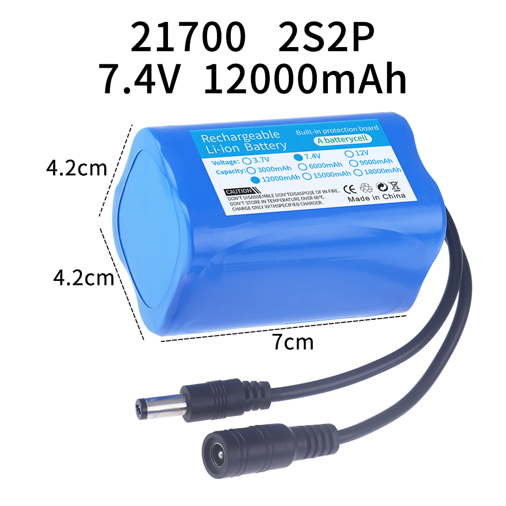 Batería de 7,4 V, 3000mah/6000 - Fish Finder Charger reseña y precio