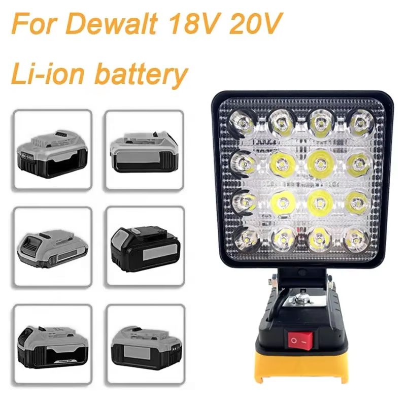 Focos de mano de luz Led de 4  - Fish Finder Battery reseña y precio