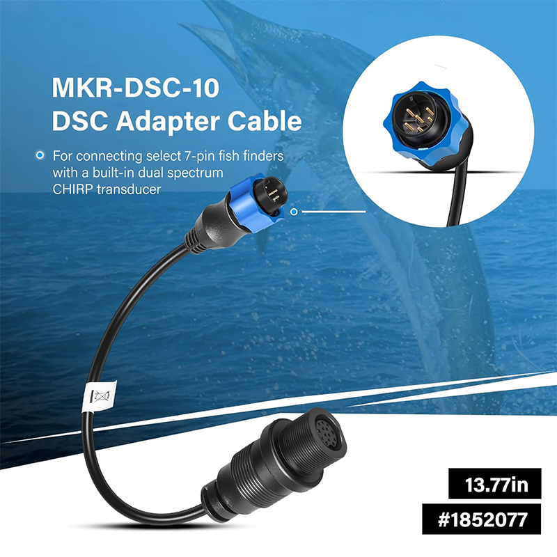 MKR-DSC-10 1852077 Cable adapt - Fish Finder Cable reseña y precio