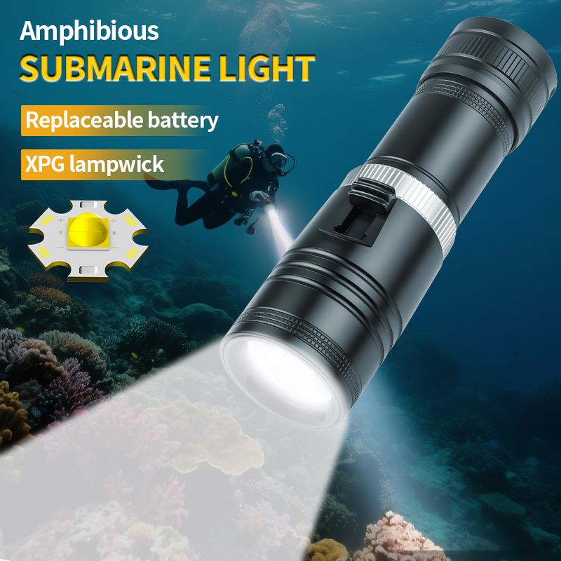 D117 linterna de buceo IPX8 im - Fishing Light reseña y precio