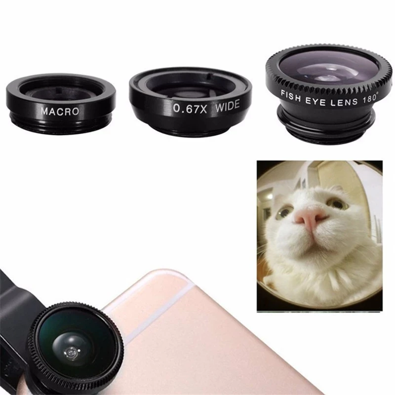 Lente de teléfono 3 en 1 tipo  - Fishing Camera reseña y precio