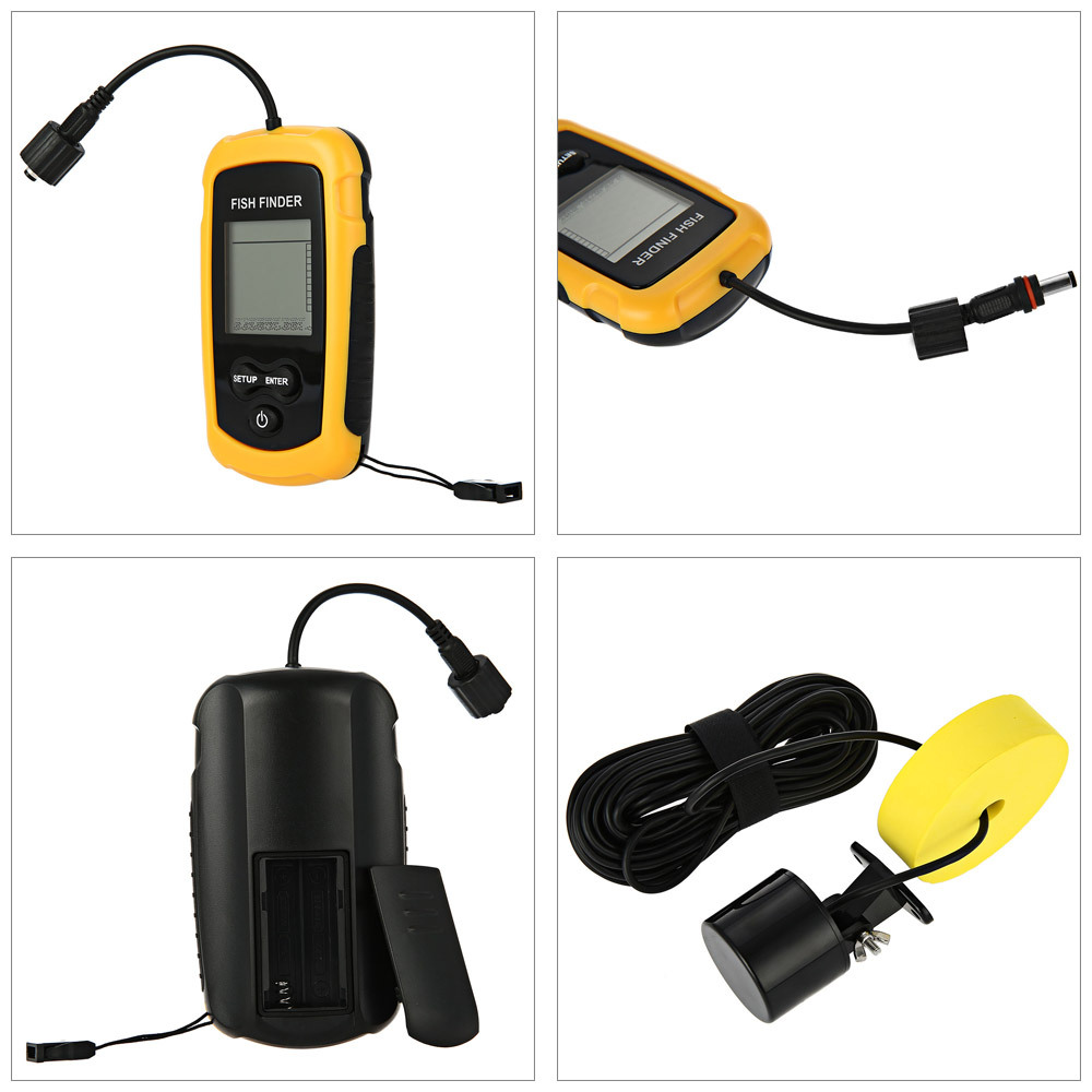 Sonda de Pesca Portátil con Al - Fish Finder Portable reseña y precio