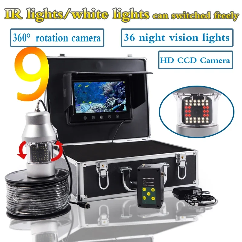 Buscador de peces F08A cámara  - Fishing Camera reseña y precio