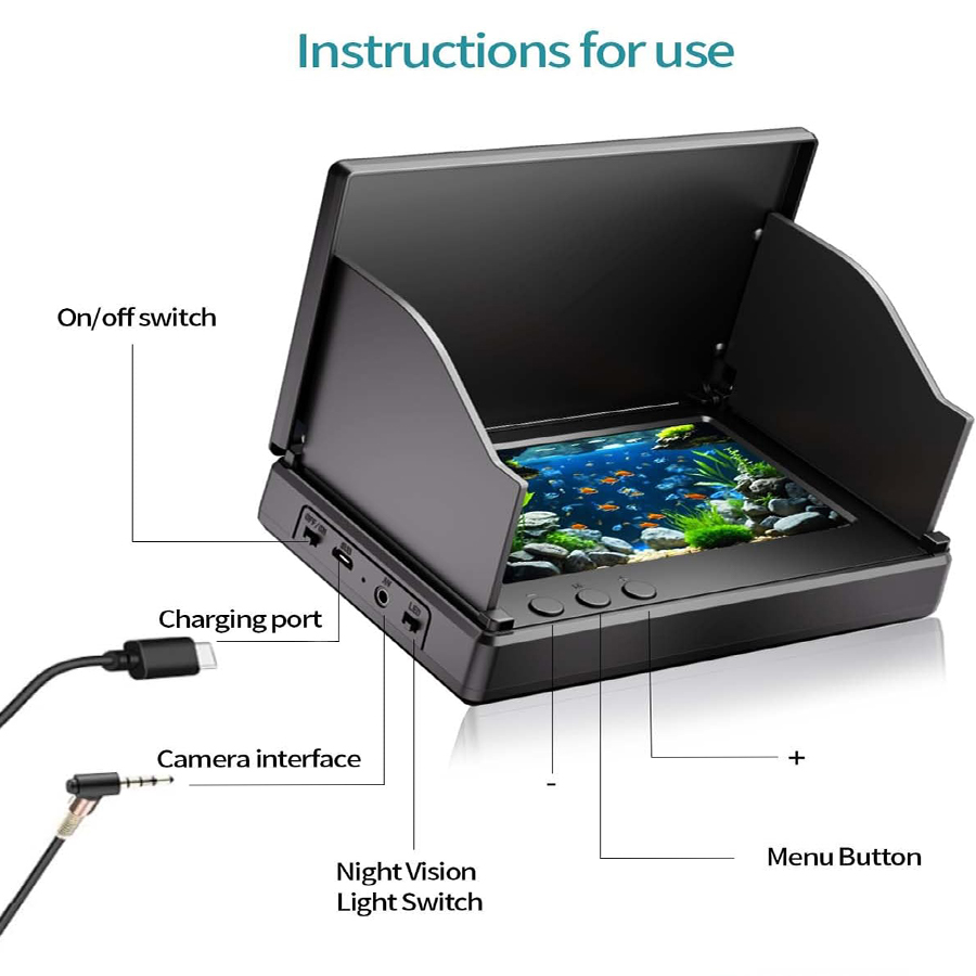 FOURQ - Buscador de Peces Port - Fish Finder Portable reseña y precio