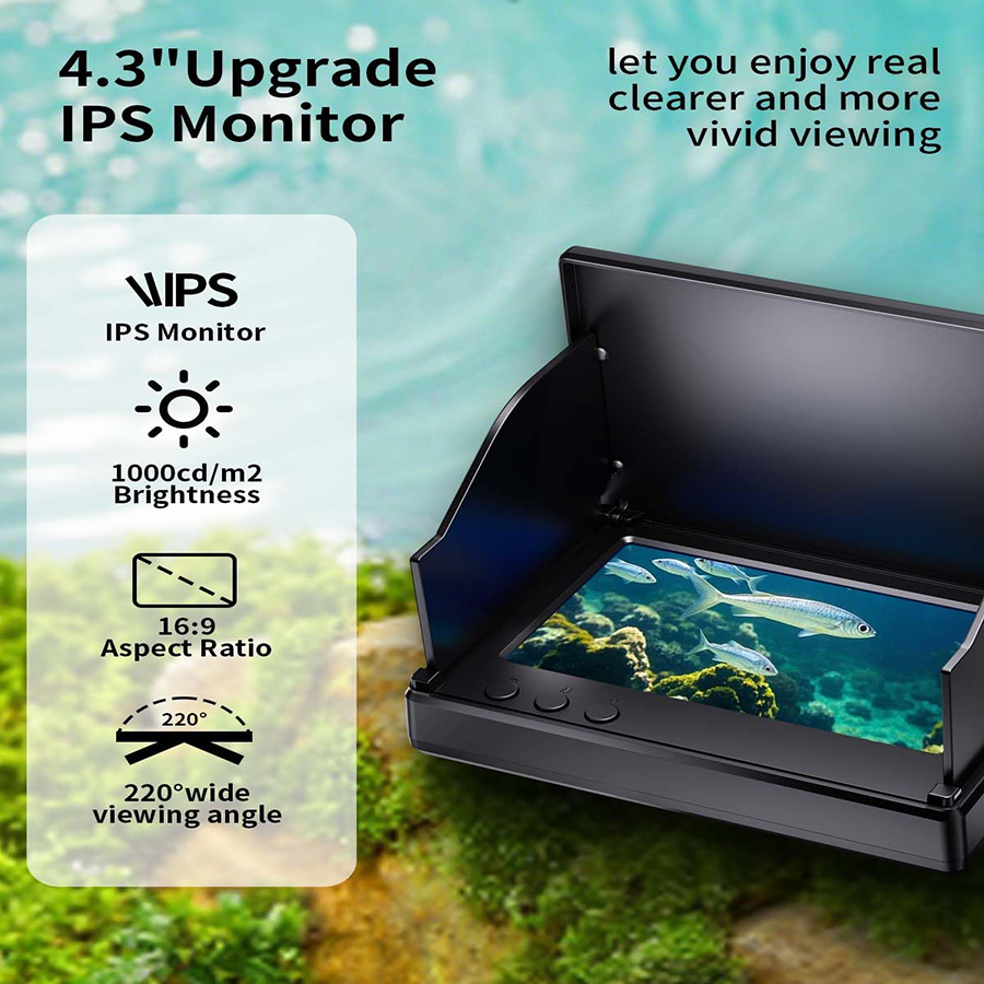 FOURQ - Buscador de Peces Port - Fish Finder Portable reseña y precio