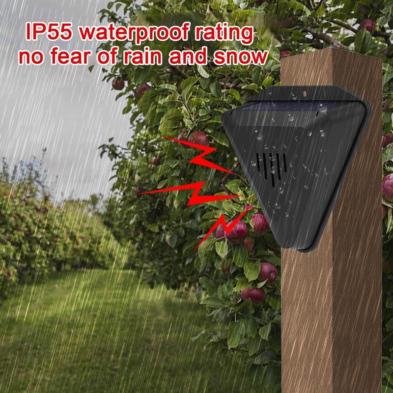 Repelente de pájaros Solar res - Fish Alarm reseña y precio