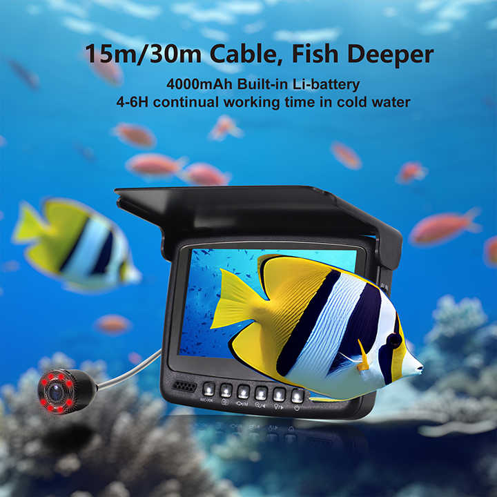 Cámara de pesca en hielo subac - Fishing Camera reseña y precio