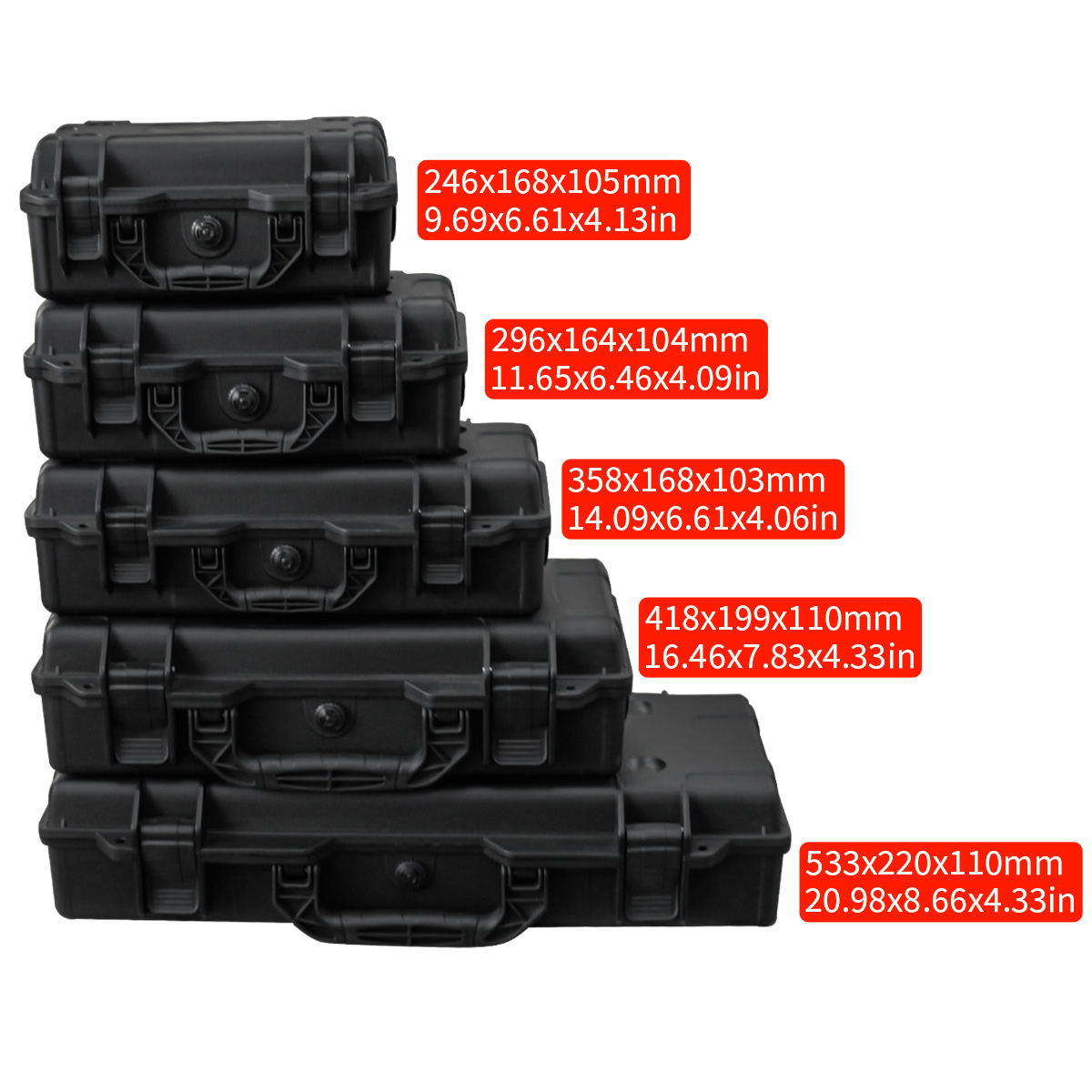 Caja de Herramientas Impermeab - Fish Finder Case reseña y precio