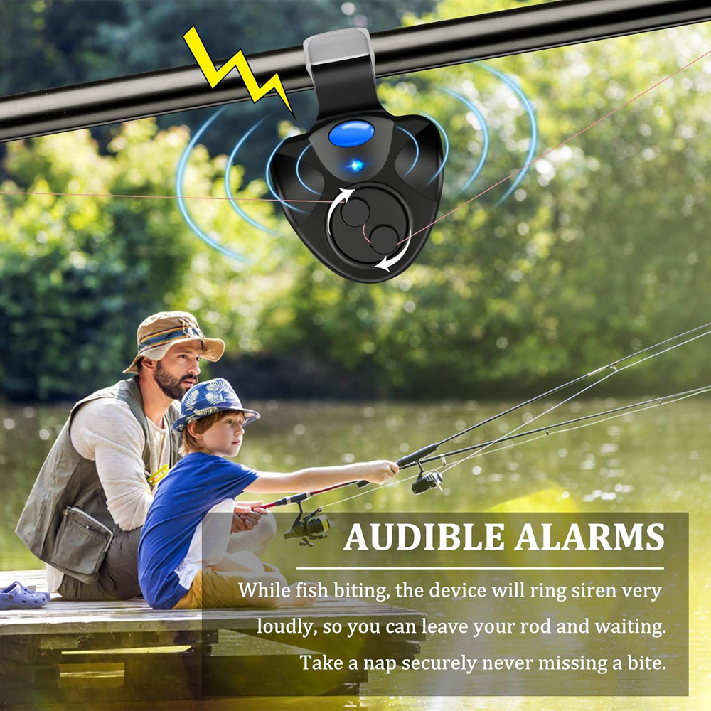 Set de Clips para Pesca de Car - Bite Alarm reseña y precio