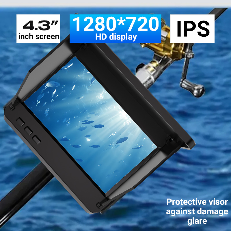 Cámara de Pesca en Hielo de 4. - Fish Finder Cable reseña y precio
