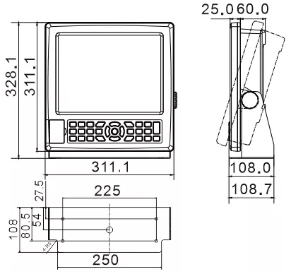 Xinuo 12 ''HM-5912(N) /15'' HM - Fishing Gps reseña y precio