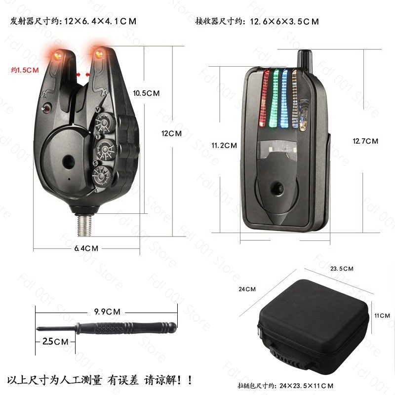Alarma de Pesca Inalámbrica Re - Bite Alarm reseña y precio