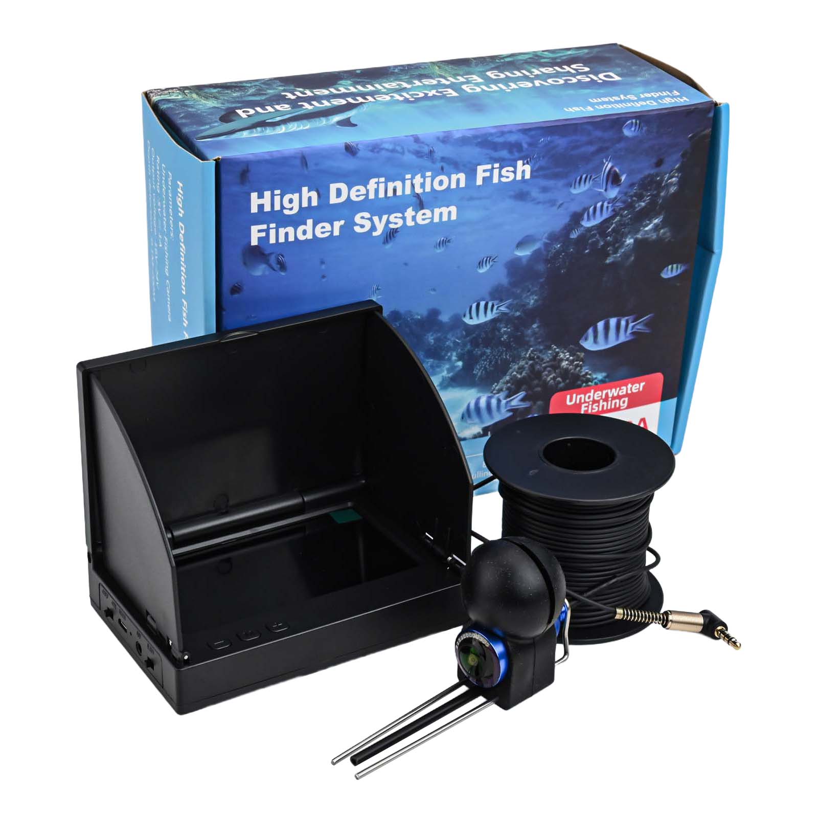 Buscador de peces con pantalla - Fishing Depth Finder reseña y precio
