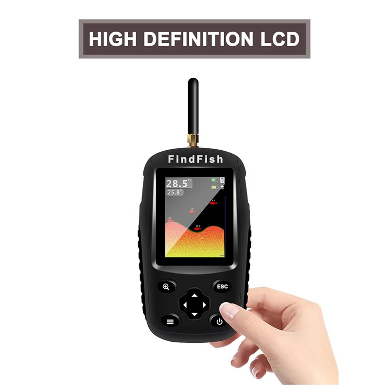 Sonda de Pesca Inalámbrica Int - Fish Finder Portable reseña y precio