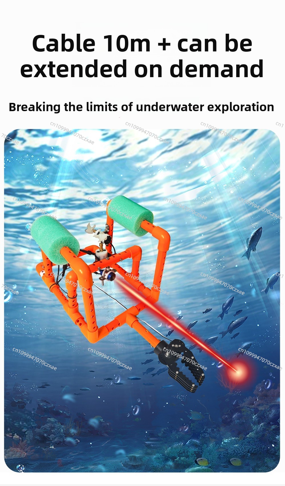 Robot Subacuático con Cámara,  - Underwater Camera reseña y precio