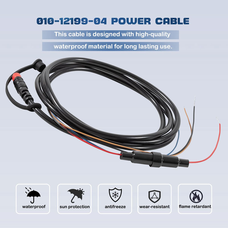 010-12199-04 Cable de alimenta - Fish Finder Cable reseña y precio